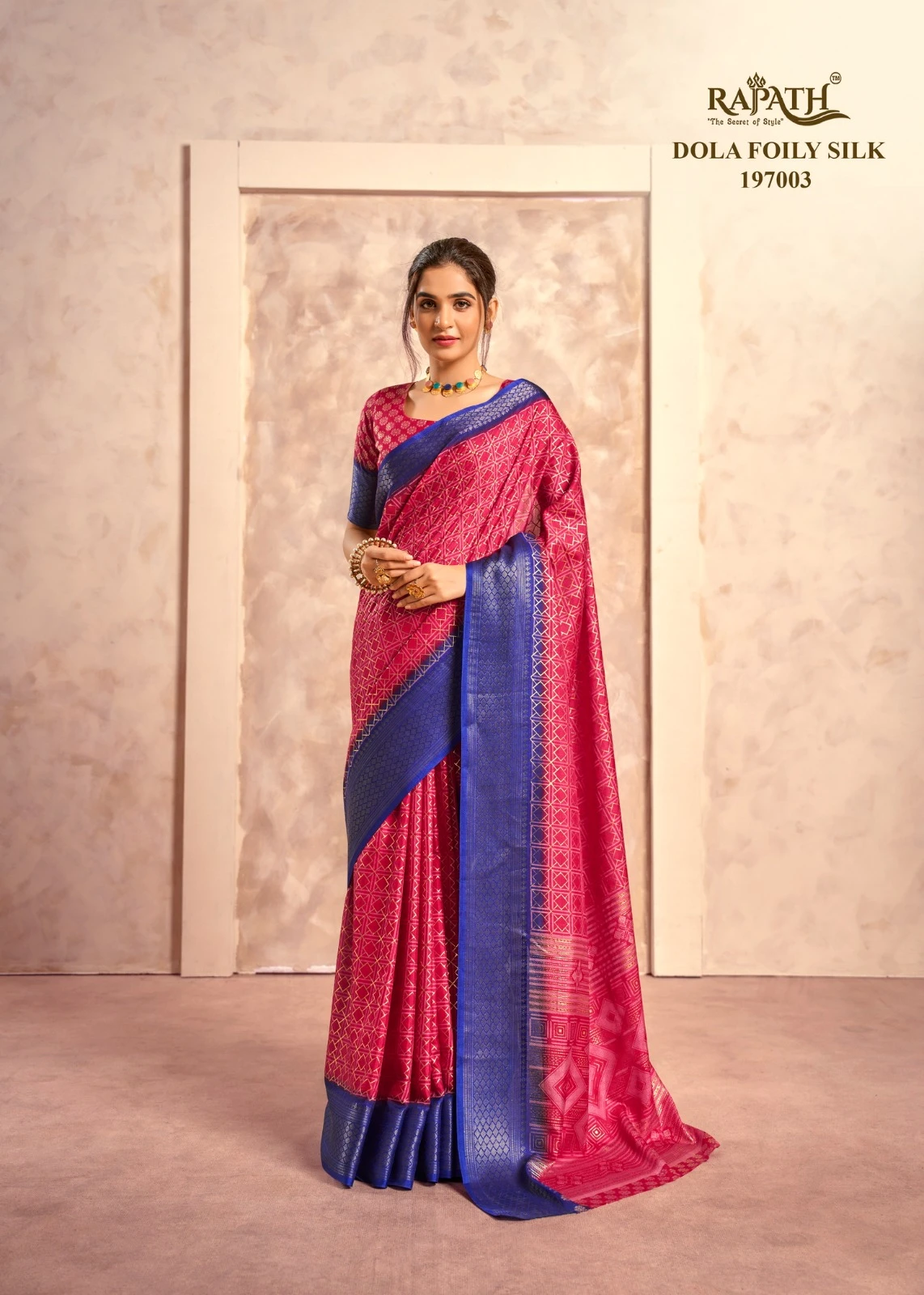 Rajpath Cello Silk Soft Dola Wholesale Fancy Sarees Catalog — Wholesale Sarees, MPA wholesale from Surat - Gallery Image 17